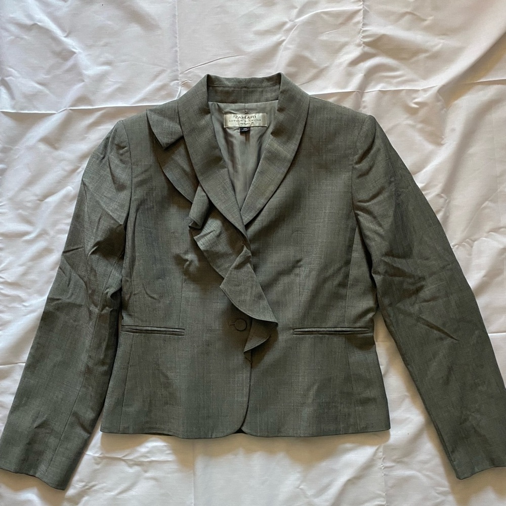 Tahari Blazer Coat